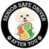 カーサイン 高齢者マーク SENIOR SAFE DRIVER マルプー ステッカー シール 直径13cm 肉球 日本製 車