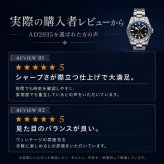 ADDIESDIVE 腕時計 メンズ クォーツ GMT スイス製 RONDA 515 39mm 20気圧防水 SUS316L AD2035