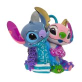 ロメロ ブリット Romero Britto ディズニー バイ ブリット Disney by Britto スティッチ＆エンジェル 20周年アニバーサリー 置物 フィギュア 人形 6020359 リロアンドスティッチ インテリア