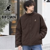 KANGOL カンゴール ブルゾン ジャケット リバーシブル メンズ レディース  ボア ハイネック ダブルジップ 防寒 ブランド ロゴ ゆったり おしゃれ ストリート カジュアル アウター 高校生 秋 冬 M L LL 2026FW Karlas 別注