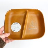 ディズニー プー スクエアワンプレート ふんわりプー プレート お皿 食器 Disney ブラウン グッズ  (MCOR)