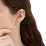 【無料ラッピング】  カナルヨンドシー Canal 4℃ カナル4℃ K18ピンクゴールド ピアス モアサナイト ブランド 正規品 新品 ギフト プレゼント 人気 おすすめ 誕生日 記念日 クリスマス 送料無料