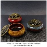 通販 香炉 陶器 アロマポット お香 アロマ リラックス リラクゼーション コーン 渦巻き スティック おしゃれ かわいい 癒し きれい インテリア アンティーク調