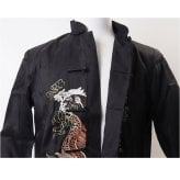 チャイナシャツメンズ 通販 カンフーシャツ カンフー服メンズ 中華風カジュアル 漢服男性用 長袖 薄手 カジュアルシャツ スタンドカラー チャイナボタン 太極拳衣装 武術服メンズ 春秋用トップス ステージ衣装 コスプレ仮装 チャイナ服 マオカラー