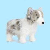 オゥシー いぬ 犬 ぬいぐるみ リアル 動物 アニマル ふわふわ かわいい 置物 インテリア 子供 おもちゃ ごっこ遊び 誕生日 プレゼント ギフト 癒し