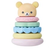 【出産祝いにおすすめ】積み輪 積み木 ベビートイ おもちゃ 玩具 アクティビトイ 出産祝い 誕生日 贈り物 プレゼント リラックマ 知育玩具 指先訓練 ブロック おもちゃ ゆらゆらおもちゃ 積み木 玩具