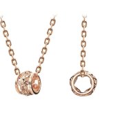 ゴールド ネックレス ハワイアンジュエリー ネックレス ピンクゴールド バレル 樽 プルメリア 透かし模様 14K K14ピンクゴールド 14k k14カットあずきチェーン太1.4mm ギフトラッピング可能 彼女 妻 女性 レディース プレゼント ハロウィン 【品番：CG-GP105R-CH1020】