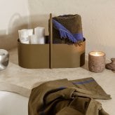 ferm LIVING ファームリビング Grib Toolbox グリブ ツールボックス 幅35cm 北欧小物入れ 収納 インテリア 雑貨 メイクボックス おしゃれ キッチンツール アイアン バスケット カゴ