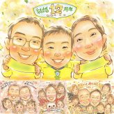 結婚記念日のプレゼントに、贈った瞬間の笑顔まで楽しみになる一枚。 結婚記念日 似顔絵 ギフト 手描き プレゼント 名入れ 贈り物 結婚記念日 周年記念 記念 お祝い 結婚10周年 金婚式 結婚30周年 家族 ご両親 夫婦 名入れ 修正無料 下書き確認 サプライズ 一生もの 喜ばれる そっくり 結婚記念日 記念日 一生もの 感謝 宝物 イラスト 大人数 米寿祝い 大量注文 ウェディングギフト 二次会