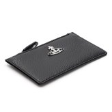 ヴィヴィアンウエストウッド 財布 フラグメントケース メンズ レディース Vivienne Westwood 51110039 S000D PF N403 ブラック RE-VEGAN カードケース コインケース 小銭入れ オーブ ロゴ 薄型 ミニ財布
