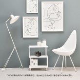 WU サイドテーブル ONST0204 S字サイドテーブル S字ラック ５の字サイドテーブル ジグザグ 幅40cm 奥行き20cm 3段 コンパクト 木目調 ソファーサイド ベッドサイド サイドラック Ｓ字 ディスプレ 新築祝い 引越し祝い