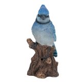 置物 鳥 アオカケス 高さ16cm woobia ウービア 野鳥 リアル おしゃれ 玄関 インテリア オブジェ ガーデン 北欧 ナチュラル 青い鳥 動物 アニマル 癒し 小鳥 鳥好き 出窓 棚 プレゼント ギフト バードウォッチング