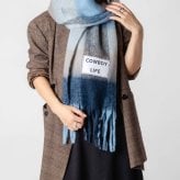 【正規品】 バーブ トゥ ドゥ VERB TO DO SCARF マフラー C-SCARF スカーフ レディース チェック 大判 フリンジ ファッション小物