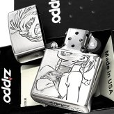 ZIPPO よふかしのうた Season2 七草ナズナA ジッポー ライター シルバー エッチング彫刻 両面加工 可愛い アニメ キャラクター かわいい メンズ レディース ギフト プレゼント