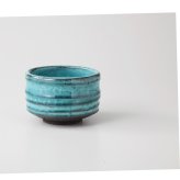 土物ブルー抹茶碗 陶器 美濃焼 やきものの里から、暮らしを贈ります。　ギフト 食器 セット テーブルウェア