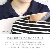 ハワイアンジュエリー ネックレス フィッシュフック モアナ ネックレス 誕生石入れ可 カレイキニ Sサイズ ロジウムコーティング シルバー925 ギフトラッピング可能セット チェーン 長さ選べる ハロウィン 【品番：CG-SP3406】