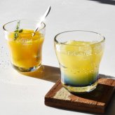 名入れ プレゼント ギフト 手吹きグラス ガラスロックグラス 全2種 みなも たまゆら | 名前入り おしゃれ グラス ビールグラス コップ 焼酎 お酒 結婚祝い 還暦祝い 誕生日退職 還暦 父親 母親 祖父 祖母 40代 50代 母の日 父の日