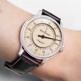 マイスタージンガー MeisterSinger ペリグラフ アイボリー Perigraph Ivory 自動巻き 腕時計 メンズ レディース BM1103【2026 新作】