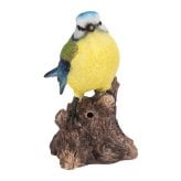 置物 鳥 青雀 高さ13.5cm woobia ウービア アオガラ 野鳥 リアル おしゃれ 玄関 インテリア オブジェ ガーデン 北欧 ナチュラル 小鳥 動物 アニマル 癒し 鳥好き 出窓 棚 プレゼント ギフト バードウォッチング