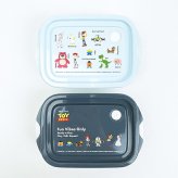 ディズニー トイストーリー シールボックス(500ml) 2個入り ピクセルアート ランチ 日本製