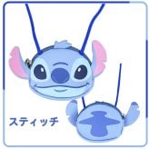 ネックポーチ 首から下げられる  Disney ディズニー 紐付き コインケース コインポーチ フェイス ポーチ ひも 紐 キッズ 子ども 幼稚園 保育園 小学生 低学年 ミニポーチ 小さめ ビニール素材 キャラクター かわいい スティッチ ベイマックス ズートピア トイストーリー