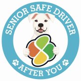 カーサイン 高齢者マーク SENIOR SAFE DRIVER ドゴアルヘンティーノ ステッカー シール 直径13cm 肉球 日本製 車