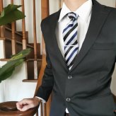 ネクタイ おしゃれ ギフト プレゼント バレンタイン 父の日 卒業式 入学式 就活 ブランド HUGO VALENTINO E2 シルク set-hugo-e
