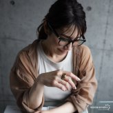 ステンレス ツイストドームリング 18KGP レディース 指輪 コンビカラー ゴールド シルバー ボリュームリング ドームリング ツイストリング バイカラーリング 幅広リング 金属アレルギー対応 大ぶり 存在感 シンプル モード 韓国アクセサリー
