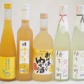 黄金色の一滴柚子5本セット(国内産ゆず使用ゆずとろ 7%(福島県) 柚子小町7%(長崎県) 柚子小町S7%(長崎県) 馬路村のゆず、はじめました。ゆず梅酒7% 国産ゆず100％おばあちゃんのゆず酒 7度) 500ml×4本 720ml×1本