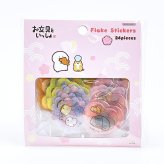 お文具といっしょ ぷっくりシール (お花) 文具