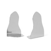 ferm LIVING ファームリビング Pond ブックエンド 左右セット  Mirror Polish  北欧雑貨 おしゃれ 本棚 文具 インテリア雑貨 オブジェ 置物 飾り プレゼント ギフト オススメ 本好き 読書 デスク周り