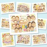 似顔絵 ギフト 米寿 手描き 名入れ 贈り物 プレゼント 米寿 長寿祝い 長寿 88歳 誕生日 大人数 家族 お父さん お母さん 両親 名入れ 修正無料 下書き確認 宝物 サプライズ そっくり 実績多数 長寿 88歳 思い出 ハロウィン オリジナル 同窓会 応援 キレイ イラスト 引っ越し 古希祝い 感動 お祝いの品 闘病中の方への励まし 喜ばれる クリスマス