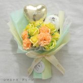 tinoソープフラワーバルーンブーケ｜バルーンブーケ ソープフラワー ブーケ ぬいぐるみ付き バルーンギフト 名入れ 誕生日プレゼント 出産祝い 発表会 プレゼント 発表会 入園祝い 卒園祝い 入学祝い 卒業祝い 成人式 プレゼント お祝い ギフト