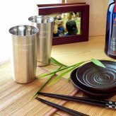 名入れ ダブルウォール ステンレスハイボール ペア 送料無料 二重構造 ステンレス 名入れカップ ラッピング ギフトバッグ プレゼント ペア セット ハイボール ビール 父の日 母の日 誕生日 夫婦 結婚祝い 敬老の日