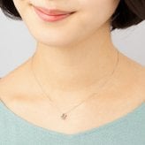 【無料ラッピング】  カナルヨンドシー Canal 4℃ ネックレス K10 ホワイトゴールド ネックレス ダイヤモンド レディース ブランド 正規品 新品 ギフト プレゼント 人気 おすすめ 誕生日 記念日 クリスマス 送料無料