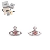 ヴィヴィアンウエストウッド ピアス Vivienne Westwood NANO SOLITAIRE EARRINGS 62010037-02P783 シルバー ローズ