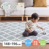キッズ家具 子供用 プレイマット クッションプレイマット 折りたたみ 子供 遊び場 洗える 水洗い 撥水 はっ水 リバーシブル やわらかい クッション性 防音対策 軽量 軽い コンパクト収納 収納袋付き アウトドア 公園 敷物 マット ロードマップ柄