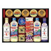 キッコーマン アマノフーズ 日清オイリオ バラエティ ギフト 計17点入 調味料 詰め合わせ 食用油 醤油 みそ汁 味海苔【北海道・沖縄県・離島 配送不可】