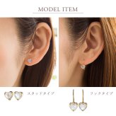 ムーンストーン ハート ピアス スタッド フック K10 K18 10K 18K 10金 18金 プラチナ フックタイプ 女性 レディース 誕生日 記念日 プレゼント ギフト 誕生日プレゼント 10代 20代 30代 40代 妻 彼女 スター ゴールド ホワイトゴールド ピンクゴールド イエローゴールド ダイヤ 小さい 小さめ キャッチ アクセサリー アレルギー対応 金属アレルギー クリスマス