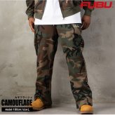 FUBU フブ フレアパンツ メンズ レディース fam-62507 スタッズ フレア スウェットパンツ ブーツカット イージーパンツ 迷彩 カモフラ 刺繍 スケート ストリート ヒップホップ ダンス カジュアル ボトムス M L XL XXL 2026FW Karlas