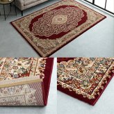 ラグ カーペット 絨毯 高級 ウィルトン 長方形 クラシック柄 エレガンス 約160×230cm 新生活