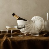 ferm LIVING ファームリビング Ripple リップル シャンパングラス 2脚セット 北欧 グラス セットワイングラス デザートカップ インテリア 雑貨 キッチン おしゃれ スタッキング ペア 高級 デザートグラス