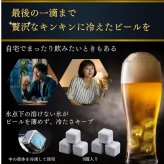 【冬の氷ギフト】ビアキューブ 永久に溶けない氷 タンブラーギフトセット(シルバー) グランプリ獲得 ラッピング・手提げ袋 無料 | その他酒器・バー・ワイングッズ