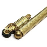 火縄ライター ブラス 燃料不要 アウトドア 防災グッズ 風に強い ガス/オイル不要 かっこいい ゴールド メンズ クラシック プレゼント ギフト