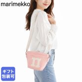 マリメッコ marimekko ショルダーバッグ クロスボディ MONO MINI Solid モノ ミニ ソリッド レディース ピンク 94155 094155 418 北欧雑貨 北欧デザイン 送別会 誕生日 お中元 結婚祝い 結婚式 高級 父の日 母の日 ホワイトデー