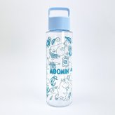 ムーミン ハンディクリアボトル ブルー MOOMIN SUMMER 水筒 ランチ
