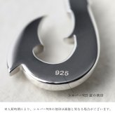 ハワイアンジュエリー ネックレス フィッシュフック モアナ ネックレス 刻印 無料 誕生石入れ可 カレイキニ Mサイズ ロジウムコーティング シルバー925 ギフトラッピング可能 プレゼント ハロウィン 【品番：CG-SP3405】