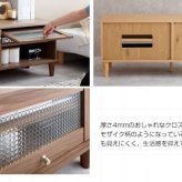 テレビ台 テレビボード ガラス扉付き 幅90cm 木目 コンパクト 小さい 小さめ ロータイプ ローボード おしゃれ 32V 40インチ 扉付き シンプル テレビラック TVボード TV台 TVラック ディスプレイボード リビングボード ひとり暮らし 新生活