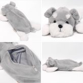 定形外送料無料 ベストエバージャパン ワイルドアニマル ペンケース シュナウザー ぬいぐるみ 筆箱 ペンポーチ ポーチ 小物入れ