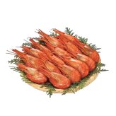 メーカー直送 丸高水産 厚岸産北海しまえび300g(ボイル) 26-6009-19 贈答品 自宅用 プレゼント 人気 ランキング  お誕生日 北海道でも一部でしか獲れない希少なエビです。濃厚なコクと甘さが特徴で、真紅の身に白い縞模様が美しい逸品です。